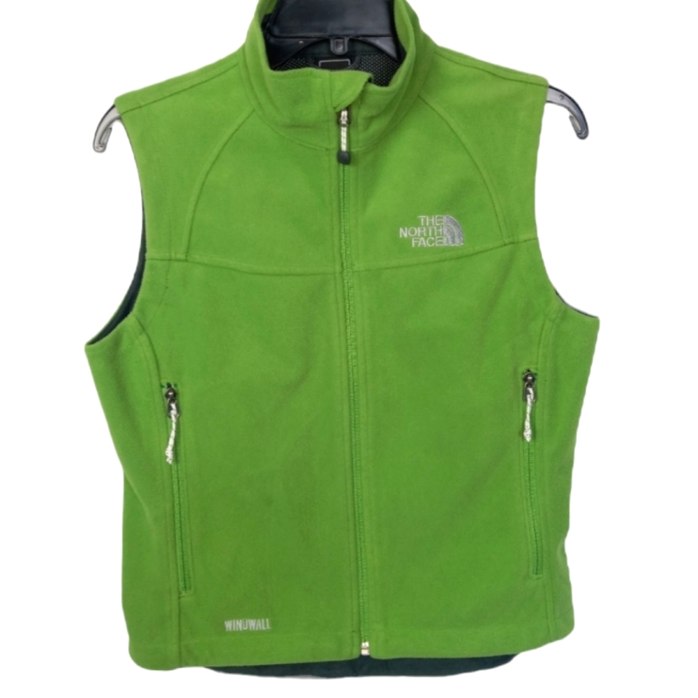 The North Face Green Fleece Vest